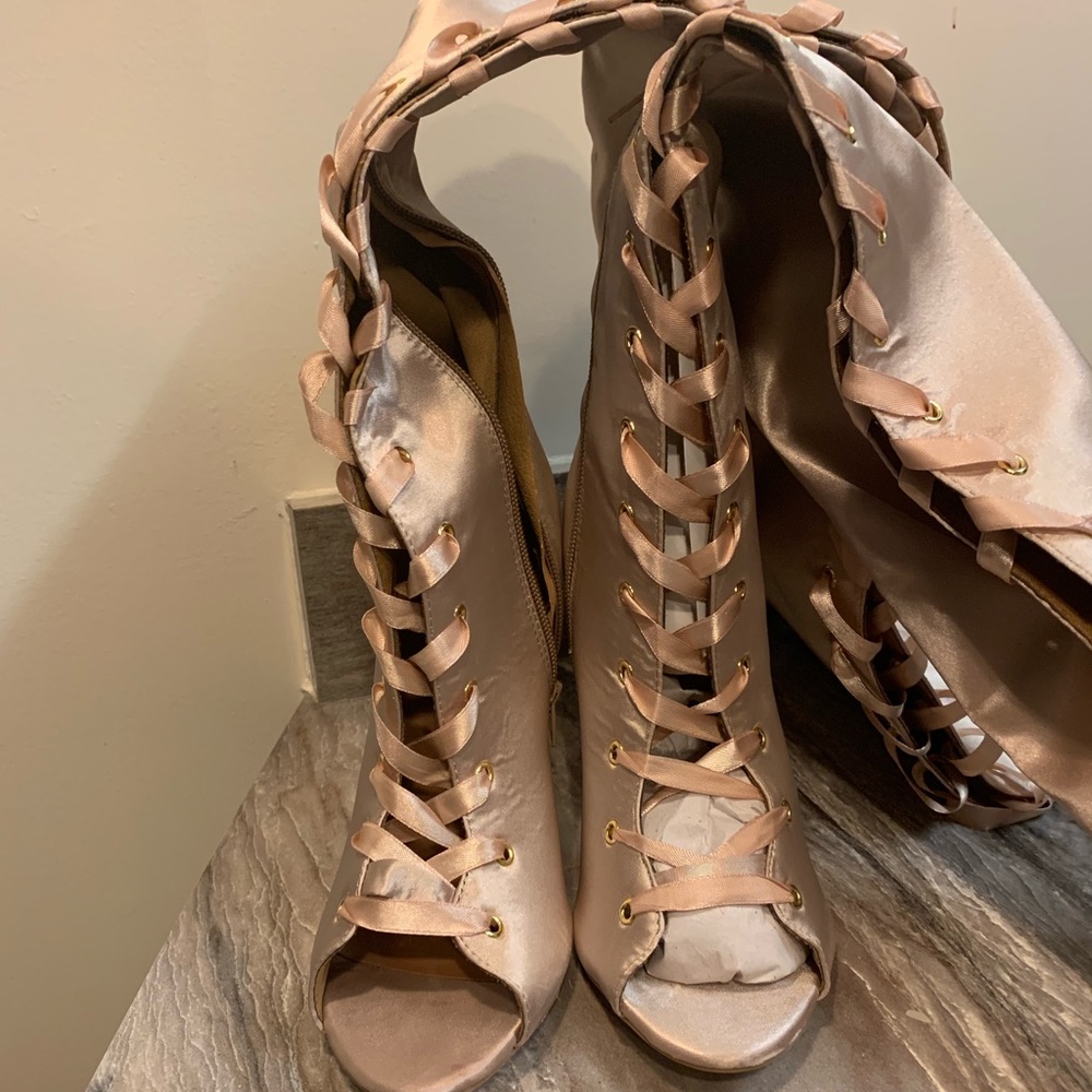 Over the knee boots. NEVER WORN! 8 1/2